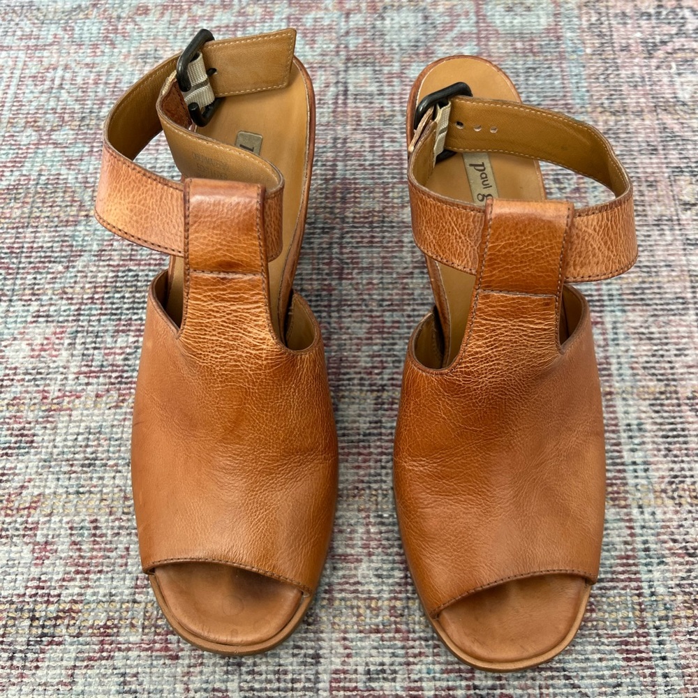 Paul Green T-Strap Heels Sz 6.5